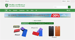 Desktop Screenshot of mysilvershield.com